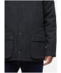 Men's Barbour Bedale Wool Jacket - Dark Grey Marl