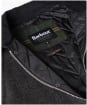 Men's Barbour Bedale Wool Jacket - Dark Grey Marl