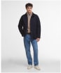 Men's Barbour Bedale Wool Jacket - New Navy