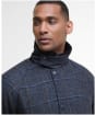 Men's Barbour Bedale Check Wool Jacket - Blue