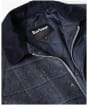 Men's Barbour Bedale Check Wool Jacket - Blue