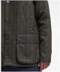 Men's Barbour Bedale Check Wool Jacket - New Brown