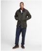 Men's Barbour Bedale Check Wool Jacket - New Brown