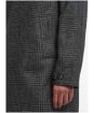 Men's Barbour Lorden Wool Overcoat - Charcoal
