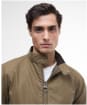 Men's Barbour International Steve McQueen Merchant Waxed Jacket - Sand