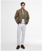 Men's Barbour International Steve McQueen Merchant Waxed Jacket - Sand