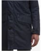 Men’s Barbour Waxed Mac - Navy / Midnight Oak