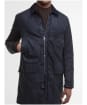 Men’s Barbour Waxed Mac - Navy / Midnight Oak