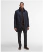 Men’s Barbour Waxed Mac - Navy / Midnight Oak