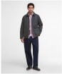 Men's Barbour Ambleside Waxed Jacket - Grey