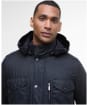 Men's Barbour Winter Sapper Waxed Jacket - Navy / Midnight Oak