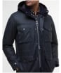 Men's Barbour Winter Sapper Waxed Jacket - Navy / Midnight Oak