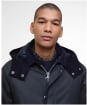 Men's Barbour Modern Beaufort Waxed Jacket - Navy / Midnight Oak
