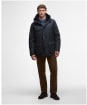 Men's Barbour Bleaberry Waxed Jacket - Navy