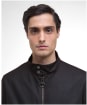 Men's Barbour International Lutlaw Harrington Waxed Jacket - Rustic