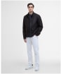 Men's Barbour International Lutlaw Harrington Waxed Jacket - Rustic