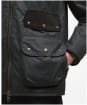 Men's Barbour Jig Waxed Jacket - Sage