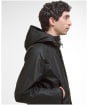 Men's Barbour Reel Waxed Parka - Sage