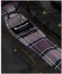 Men's Barbour Reel Waxed Parka - Sage