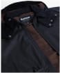 Men's Barbour Re-Engineered Bardon Spey Waxed Jacket - Black