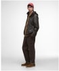Men's Barbour Re-Engineered Bardon Spey Waxed Jacket - Olive