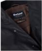 Men's Barbour Re-Engineered Utility Bedale Waxed Jacket - Black