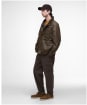 Men's Barbour Re-Engineered Utility Bedale Waxed Jacket - Beech