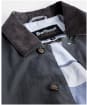 Men's Barbour Lorden Waxed Mac - Grey