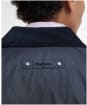 Men's Barbour Lorden Waxed Mac - Navy