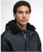 Men's Barbour Beaudale Wax Trench Coat - Navy
