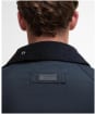 Men's Barbour Country Waxed Mac Jacket - Navy