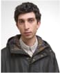 Men's Barbour Bedale Wax Parka - Olive