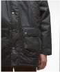 Men's Barbour Bedale Wax Parka - Olive