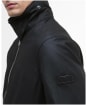 Men's Barbour International Marker Waxed Jacket - Black