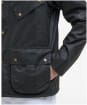 Men's Barbour International Bilston Wax Jacket - Sage
