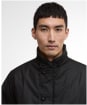 Men's Barbour International Mayburn Waxed Jacket - Black
