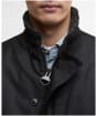 Men's Barbour International Mayburn Waxed Jacket - Black