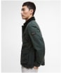 Men's Barbour International Drifter Washed Waxed Jacket - Sage