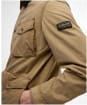 Men's Barbour International Drifter Washed Waxed Jacket - Sand
