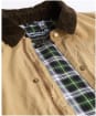 Men's Barbour International Drifter Washed Waxed Jacket - Sand