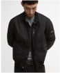 Men's Barbour International Traction Waxed Jacket - Black