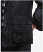 Men's Barbour International Dukeley Wax Jacket - Black