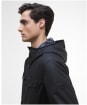 Men's Barbour International Blane Waxed Jacket - Black