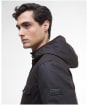 Men's Barbour International Blane Waxed Jacket - Rustic