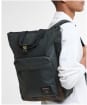 Barbour Field Wax Backpack - Sage / Classic