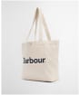 Barbour Logo Tote Bag - Ecru / Navy