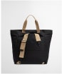 Barbour Transport 3 Way Backpack / Tote Bag - Black / Modern Tartan