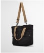 Barbour Transport Carry All Tote Bag - Black / Modern Tartan