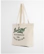 Barbour Script Tote Bag - Natural