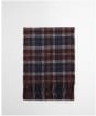 Barbour Tartan Lambswool Scarf - Midnight Oak Tartan